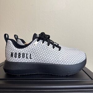 No Bull Drive Ripstop Mens 8.5 Cream Black Sneakers Trainers New SCRRVACRMBLK